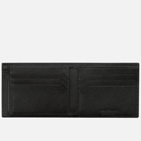 Кошелек Montblanc Sartorial Wallet 6 cc with 2 View Pockets черный 130077