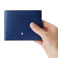 Кошелек Montblanc Sartorial Wallet 6 cc синий 130812