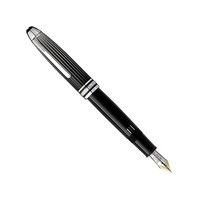 Ручка перьевая MontBlanc Meisterstuck Solitaire Doue black/White Le Grand 101403 M