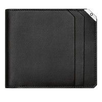 Бумажник Montblanc Urban Spirit Black Smooth Leather 8CC Wallet 114667