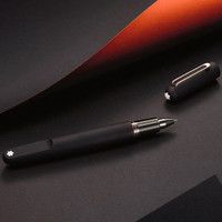 Ручка-роллер MontBlanc M Ultra Black 116563