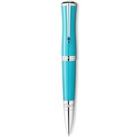 Фото Ручка шариковая Montblanc Muses Maria Callas бирюзовая 129566