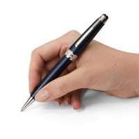 Ручка шариковая Montblanc Meisterstück Solitaire Blue Hour Midsize Ballpoint Pen 132098