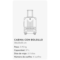 Чемодан Montblanc #MY4810 Happy Holiday Collection 37 л 38x55x23 см 199094