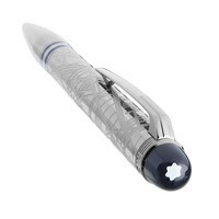Фото Ручка шариковая Montblanc SpaceBlue Metal 130221