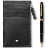 Фото Набор из кошелька и ручки-роллера Montblanc 163 MST 130449